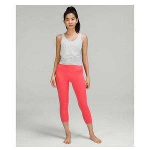 Lululemon Align High-Rise Crop Pant Leggings Pale Raspberry Size 12